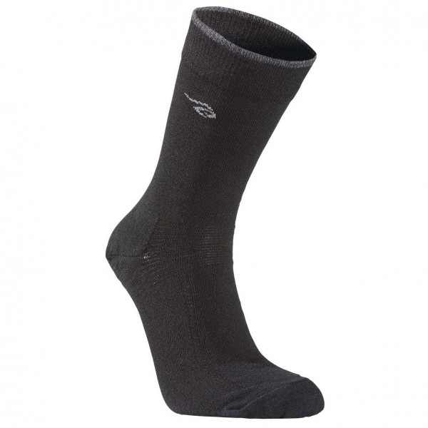 Ivanhoe of Sweden - Wool Sock - Merinosocken Gr 39-42 schwarz/grau von Ivanhoe of Sweden