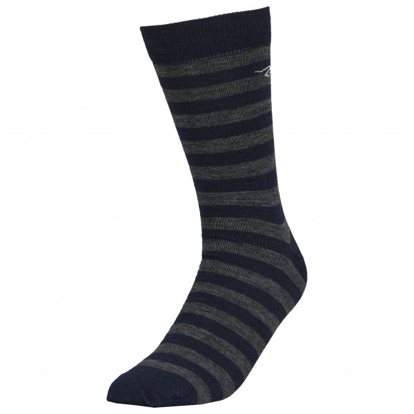 Ivanhoe of Sweden - Wool Sock Stripe - Merinosocken Gr 35-38;43-46 blau;grau von Ivanhoe of Sweden