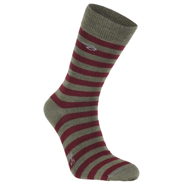 Ivanhoe of Sweden - Wool Sock Stripe - Merinosocken Gr 35-38 braun von Ivanhoe of Sweden