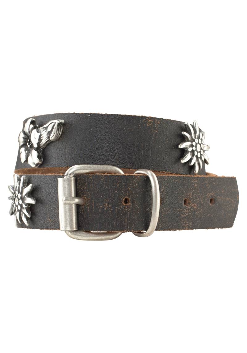 Firetti Lederarmband »Wickelarmaband perfekt zu Trachtenmode Edelweiss« von Firetti