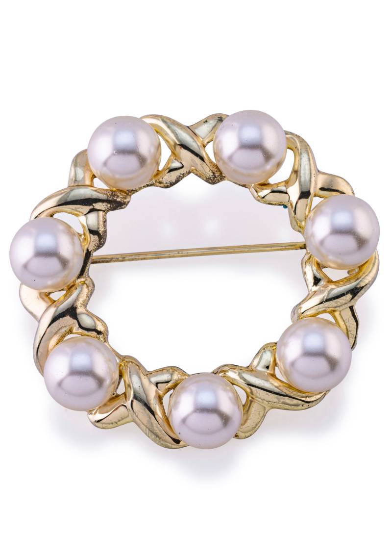 Firetti Brosche »Schmuck Geschenk Ansteckschmuck Perlenbrosche«, mit Glasperle Firetti Brosche »Schmuck Geschenk Ansteckschmuck Perlenbrosche«, mit Glasperle von Firetti