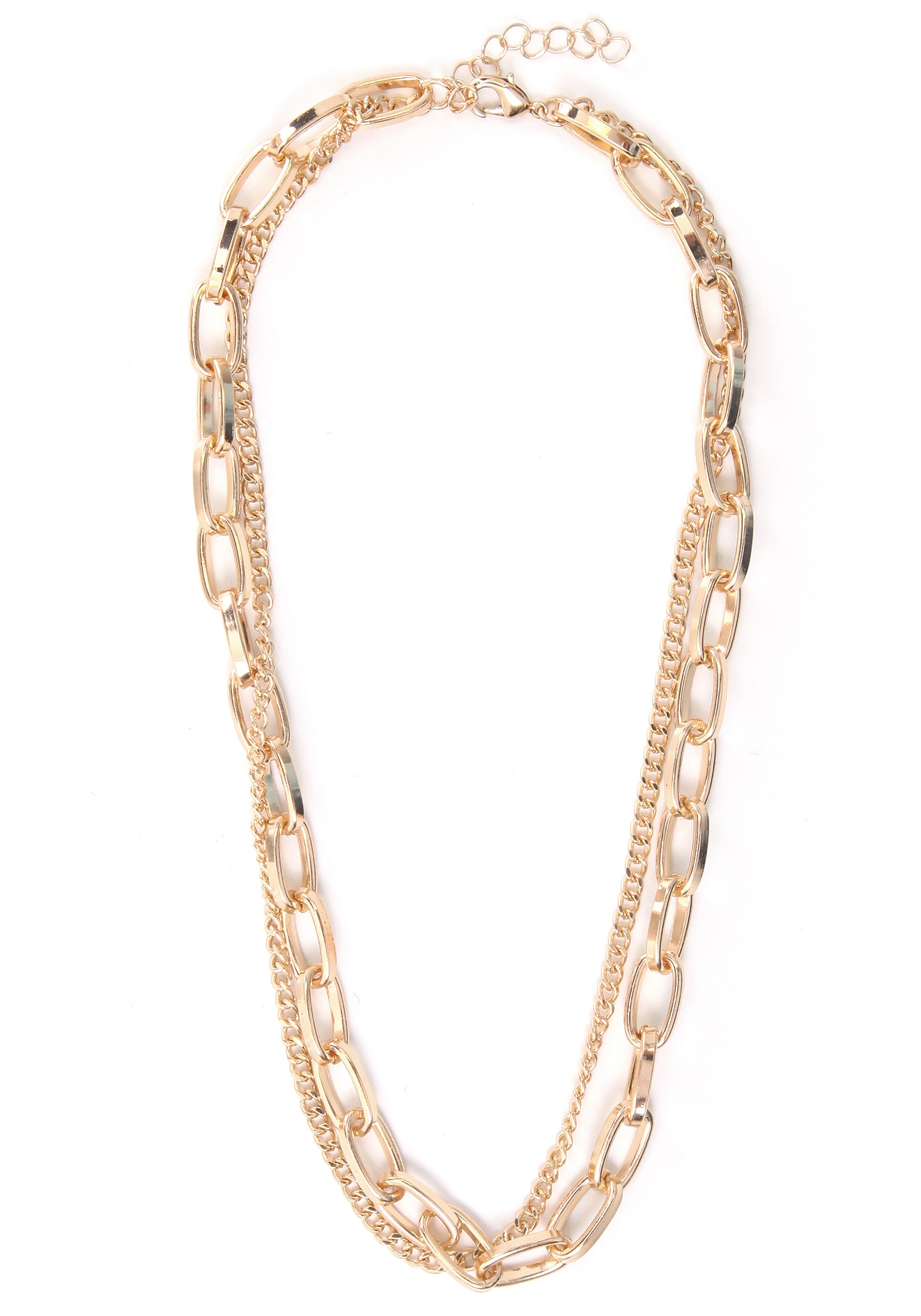 Firetti Collier »mehrreihig, vergoldfarbenete Gliederkette« Firetti Collier »mehrreihig, vergoldfarbenete Gliederkette« von Firetti