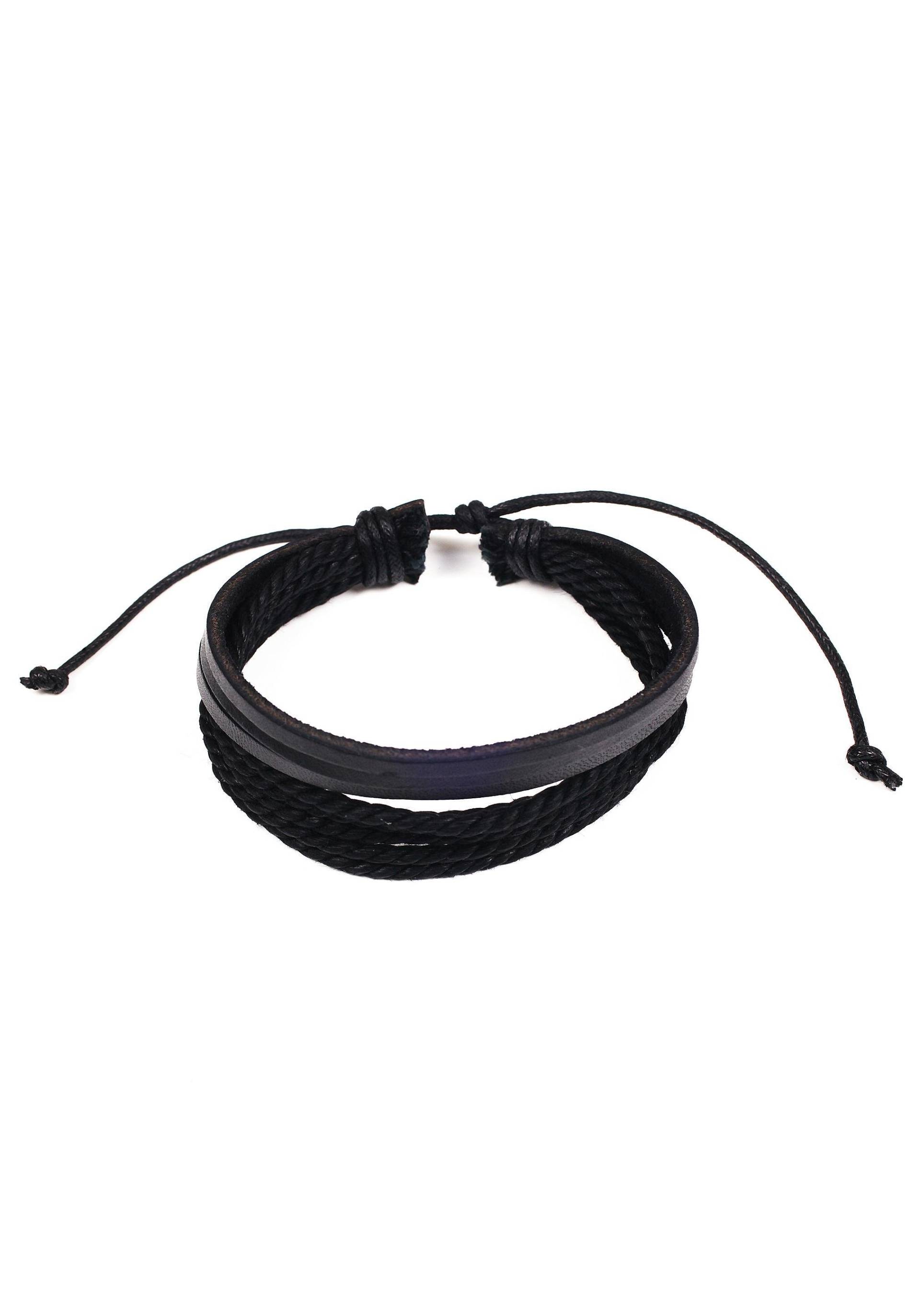 Firetti Lederarmband »Casual-Look, mehrreihiges Design, teilweise geflochten« Firetti Lederarmband »Casual-Look, mehrreihiges Design, teilweise geflochten« von Firetti