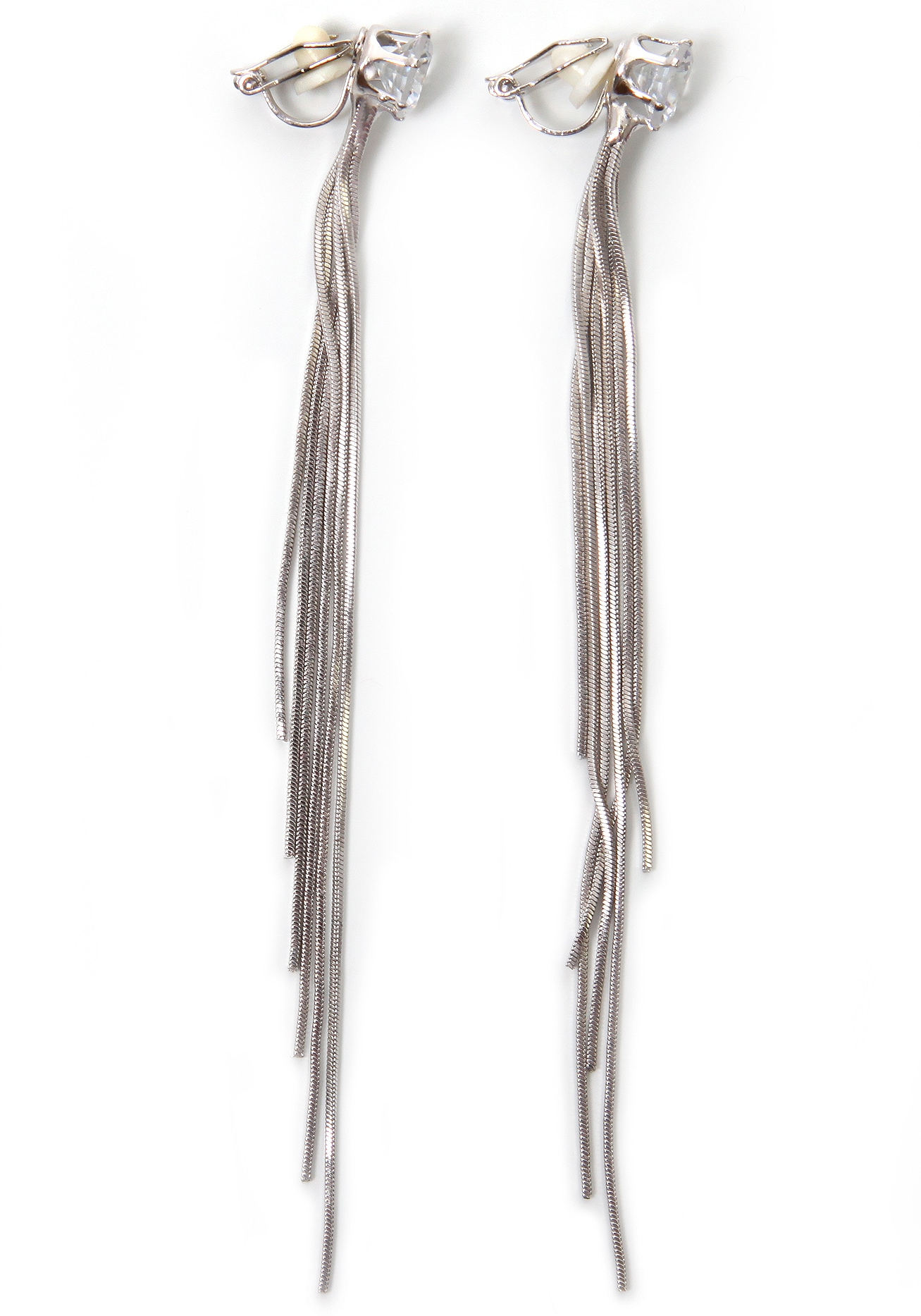 Firetti Paar Ohrclips »mehrreihig, edel, feminin«, mit Glassteinen Firetti Paar Ohrclips »mehrreihig, edel, feminin«, mit Glassteinen von Firetti
