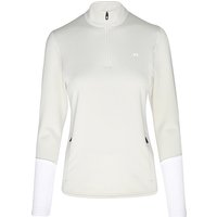 J.LINDEBERG Damen Unterzieh Zipshirt Aerial Quarter creme | L von J.LINDEBERG