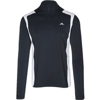 J.LINDEBERG Herren Unterzieh Zipshirt Lukas Quarter dunkelblau | L J.LINDEBERG Herren Unterzieh Zipshirt Lukas Quarter dunkelblau | L von J.LINDEBERG