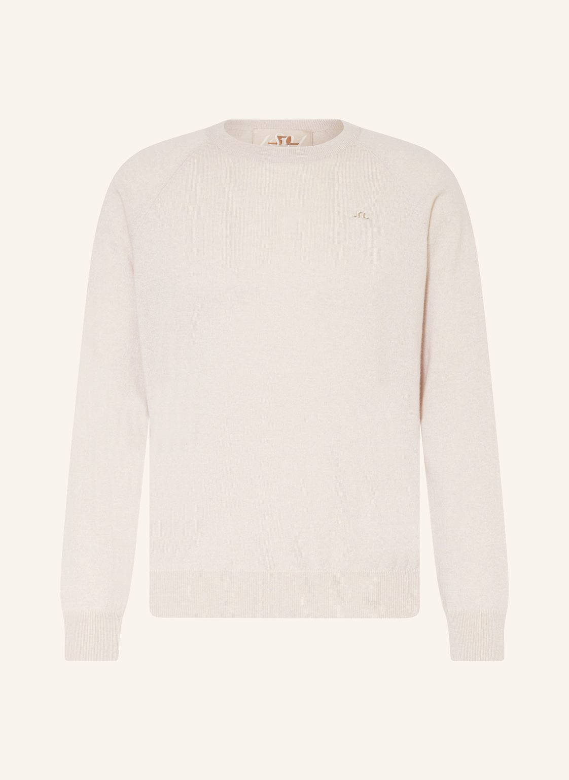 J.Lindeberg Cashmere-Pullover beige von J.LINDEBERG