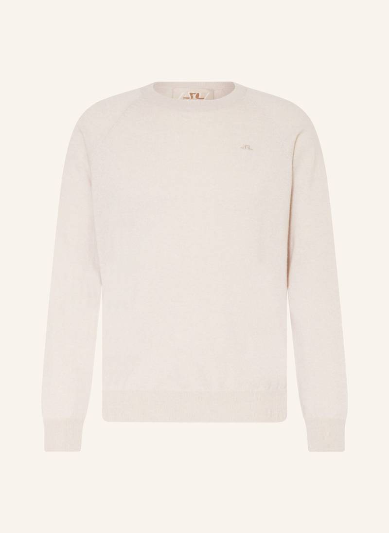 J.Lindeberg Cashmere-Pullover beige von J.LINDEBERG