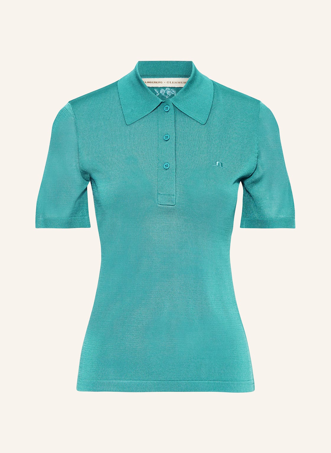 J.Lindeberg Funktions-Poloshirt Amandine gruen von J.LINDEBERG