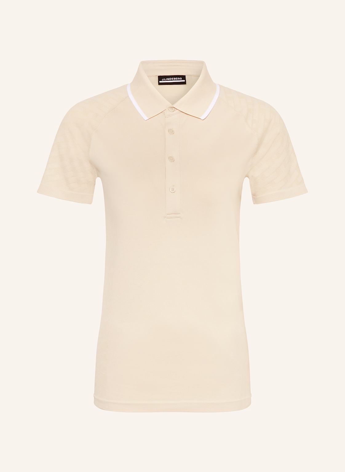 J.Lindeberg Funktions-Poloshirt beige von J.LINDEBERG