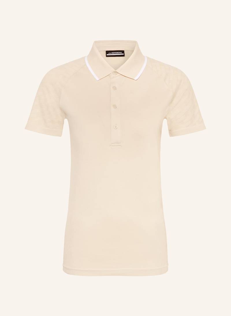 J.Lindeberg Funktions-Poloshirt beige von J.LINDEBERG