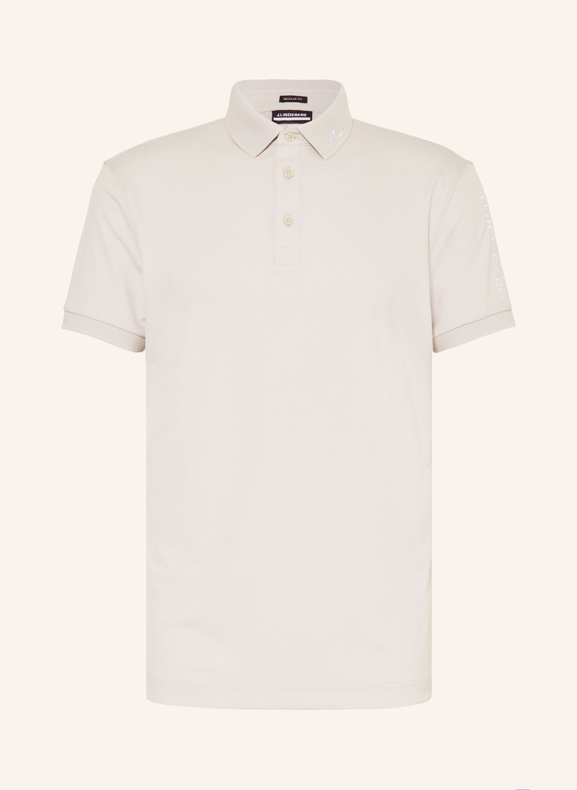 J.Lindeberg Funktions-Poloshirt beige von J.LINDEBERG