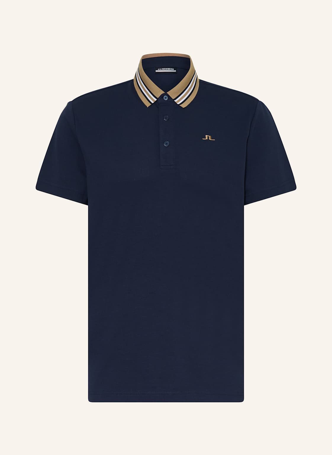 J.Lindeberg Funktions-Poloshirt blau von J.LINDEBERG