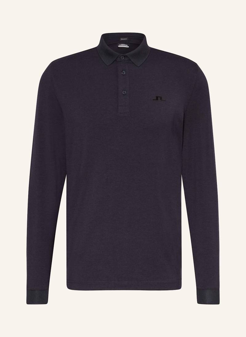 J.Lindeberg Funktions-Poloshirt blau von J.LINDEBERG