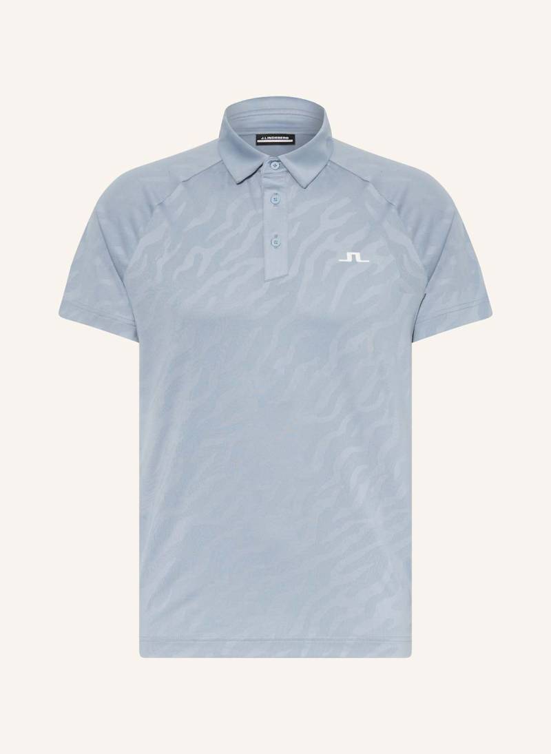 J.Lindeberg Funktions-Poloshirt blau von J.LINDEBERG