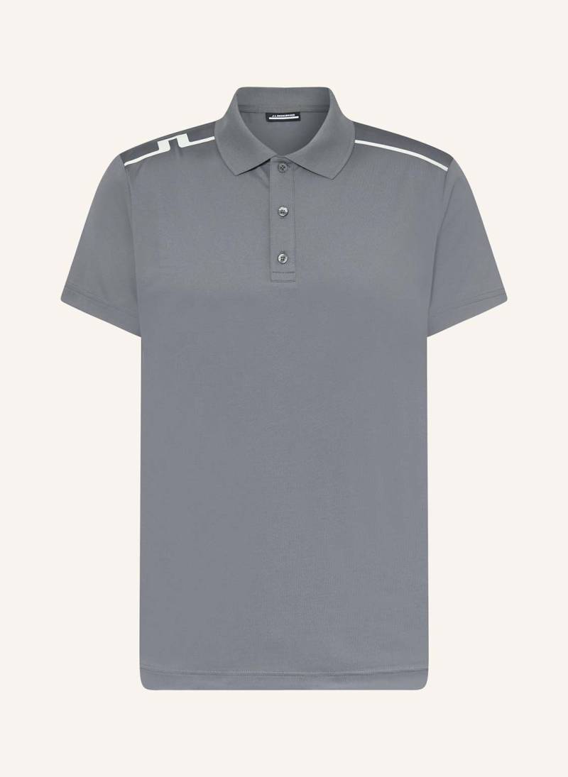 J.Lindeberg Funktions-Poloshirt grau von J.LINDEBERG