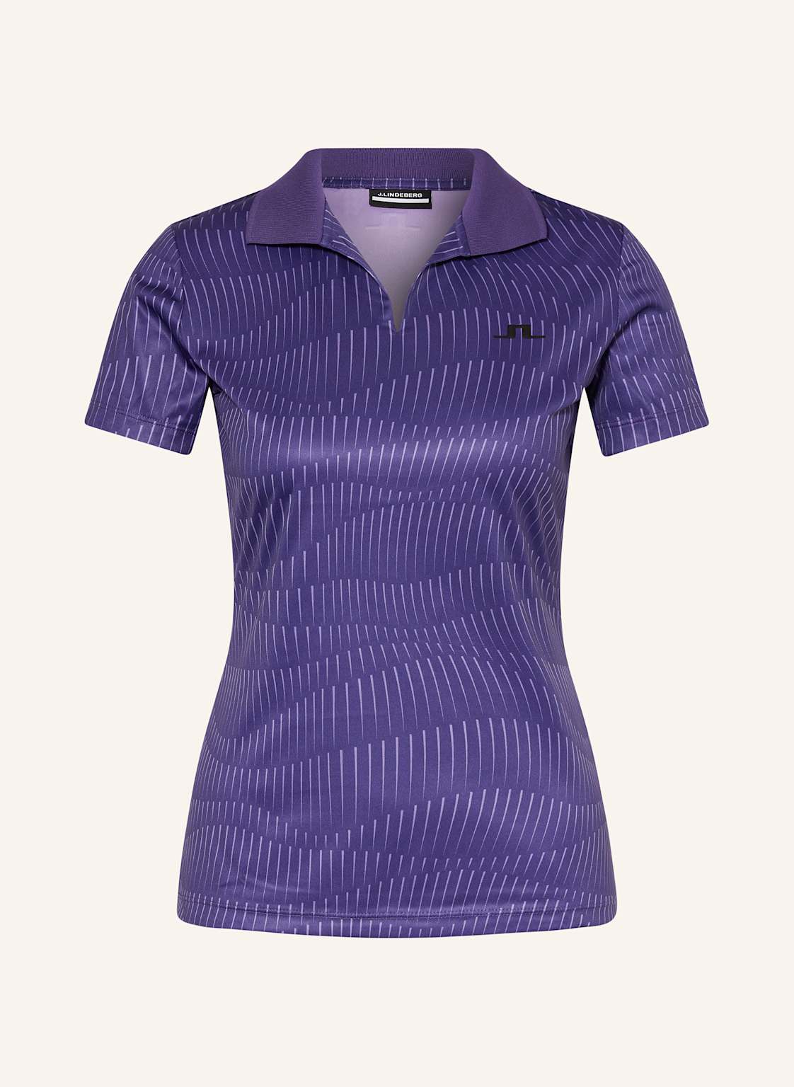 J.Lindeberg Funktions-Poloshirt lila von J.LINDEBERG