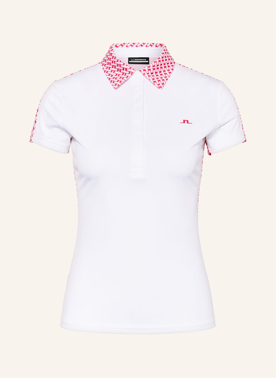 J.Lindeberg Funktions-Poloshirt weiss J.Lindeberg Funktions-Poloshirt weiss von J.LINDEBERG
