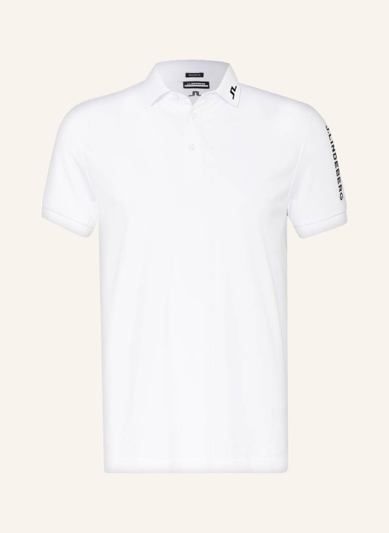 J.Lindeberg Funktions-Poloshirt weiss von J.LINDEBERG