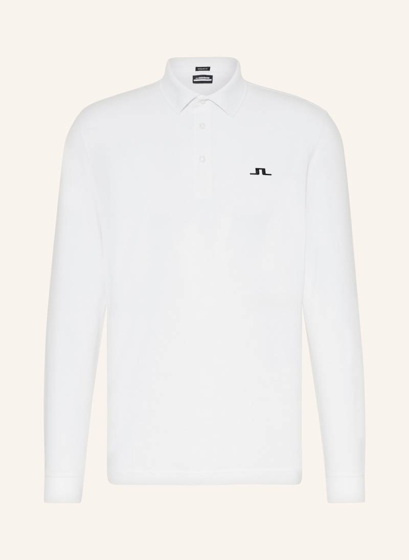 J.Lindeberg Funktions-Poloshirt weiss von J.LINDEBERG