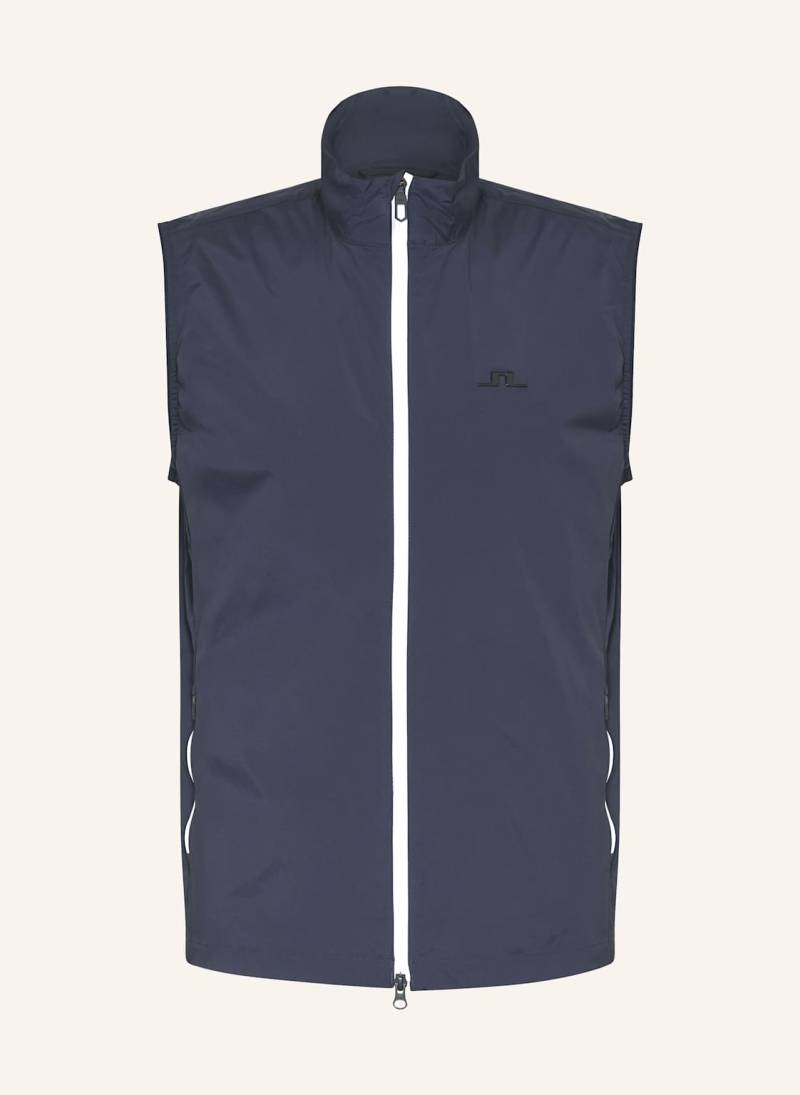J.Lindeberg Funktionsweste blau von J.LINDEBERG