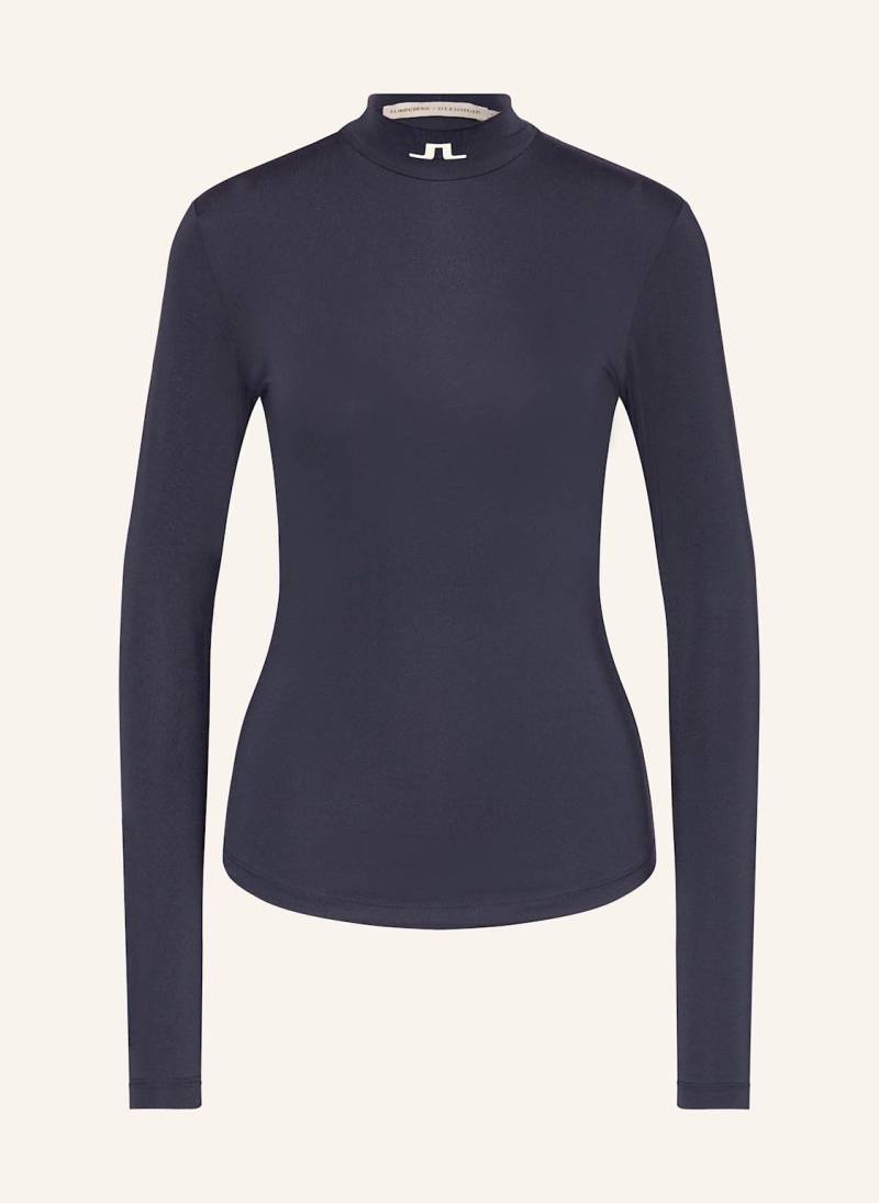 J.Lindeberg Longsleeve blau von J.LINDEBERG