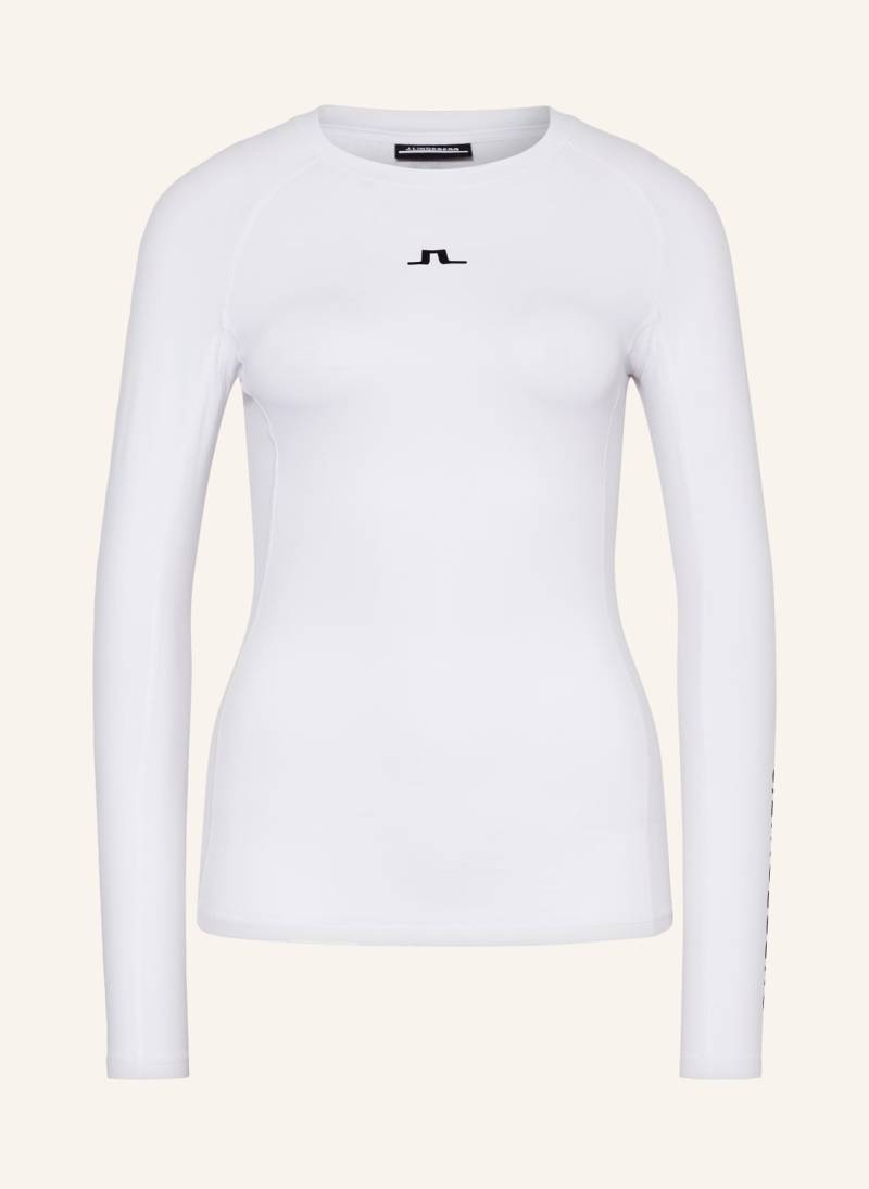 J.Lindeberg Longsleeve weiss von J.LINDEBERG