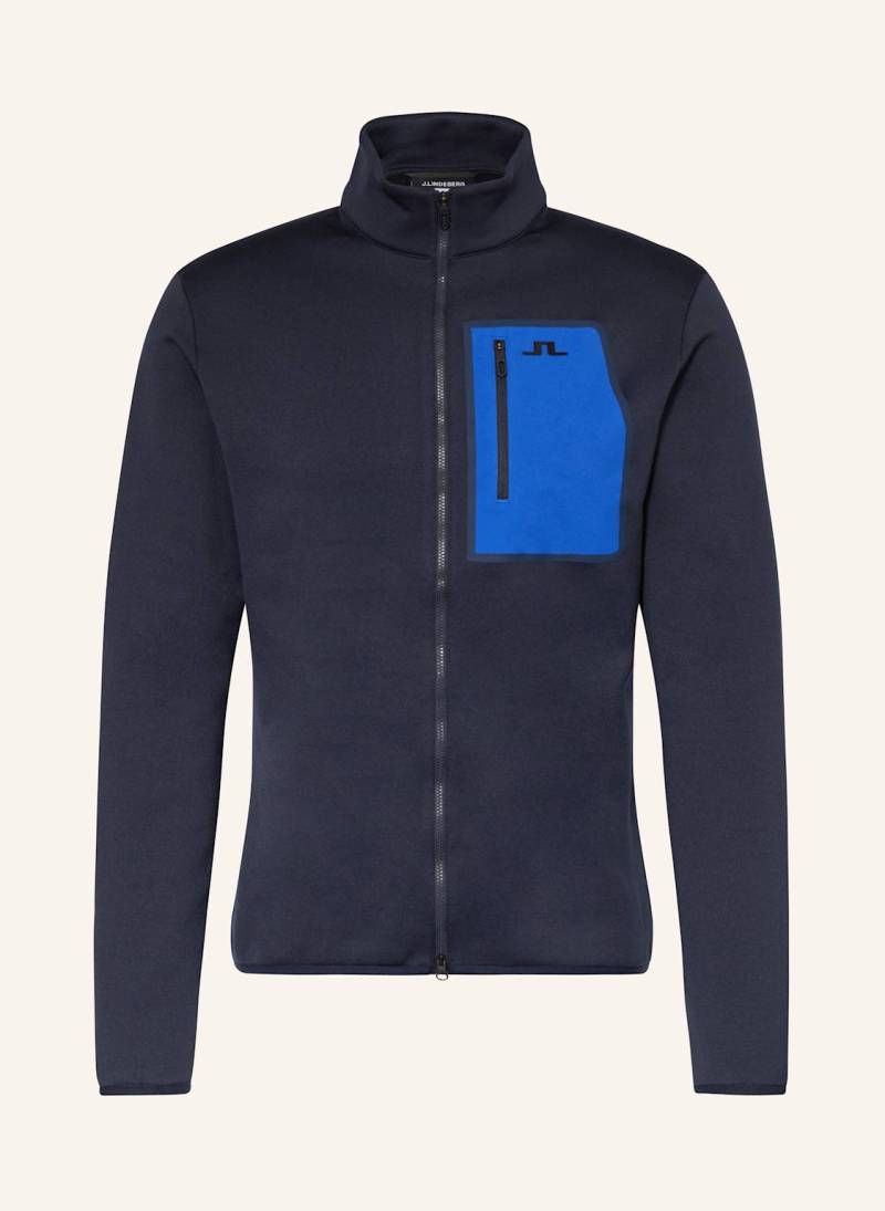 J.Lindeberg Midlayer-Jacke blau von J.LINDEBERG