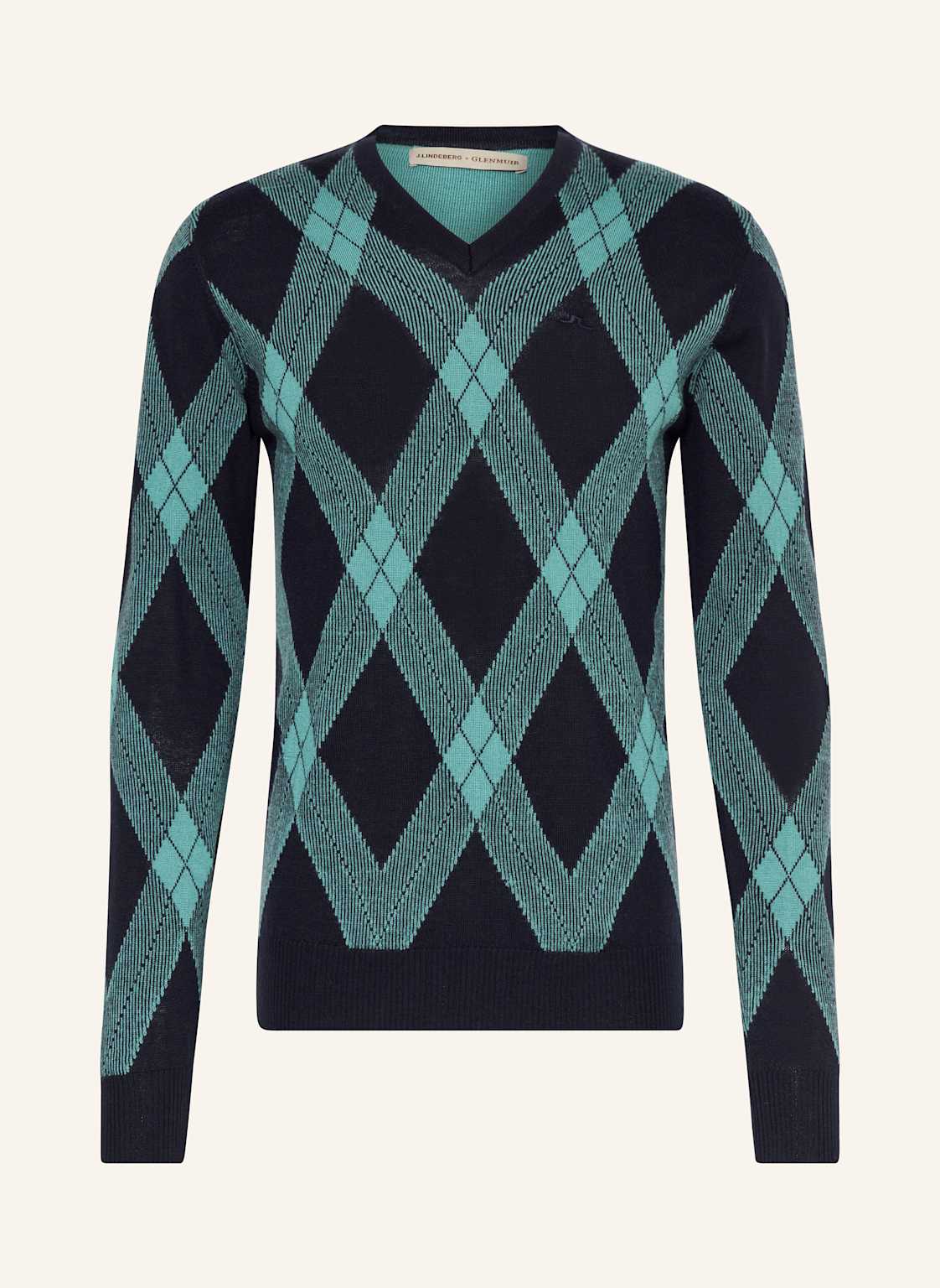 J.Lindeberg Pullover Aus Merinowolle blau von J.LINDEBERG