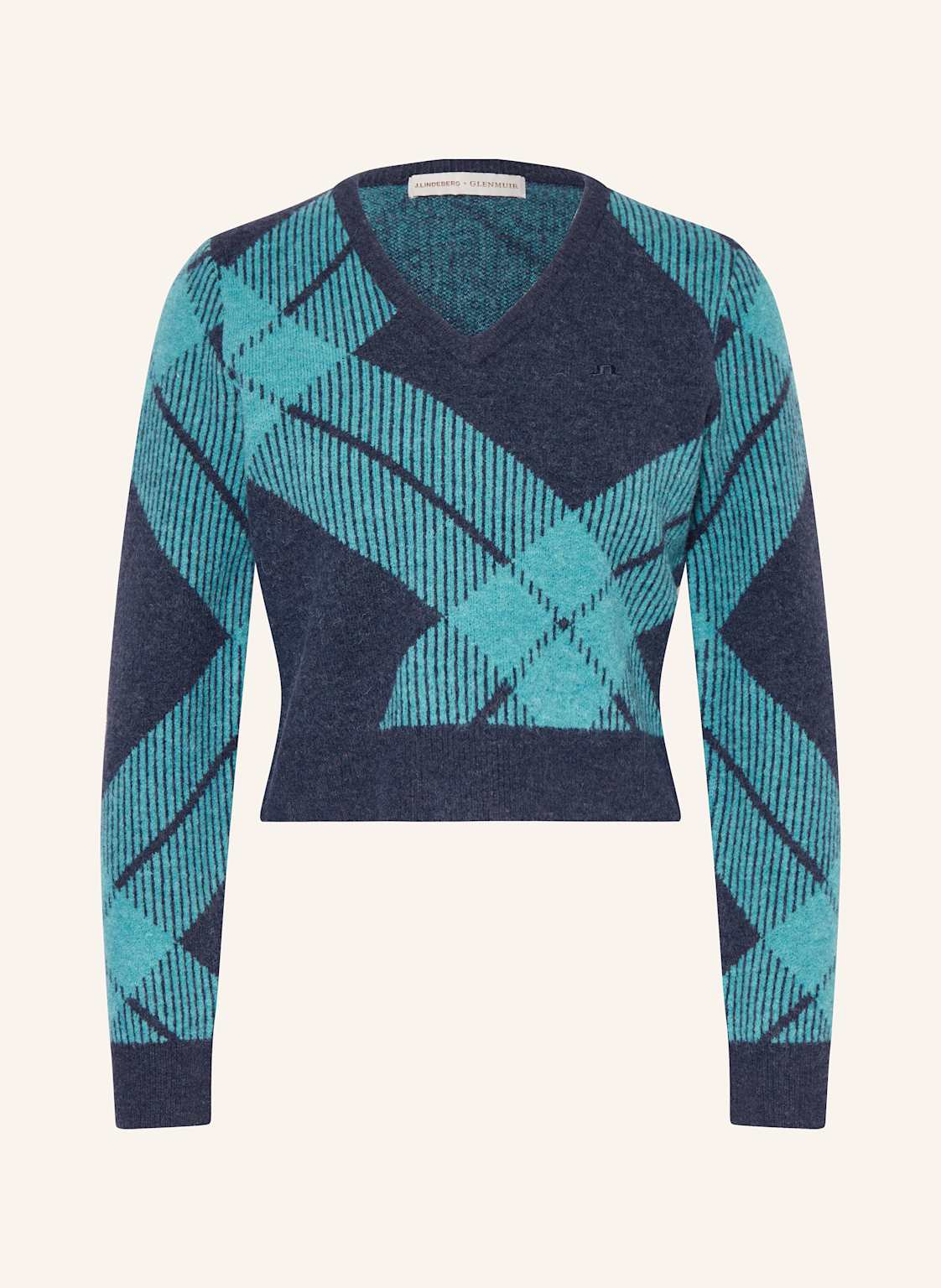 J.Lindeberg Pullover Brea Mit Alpaka blau von J.LINDEBERG