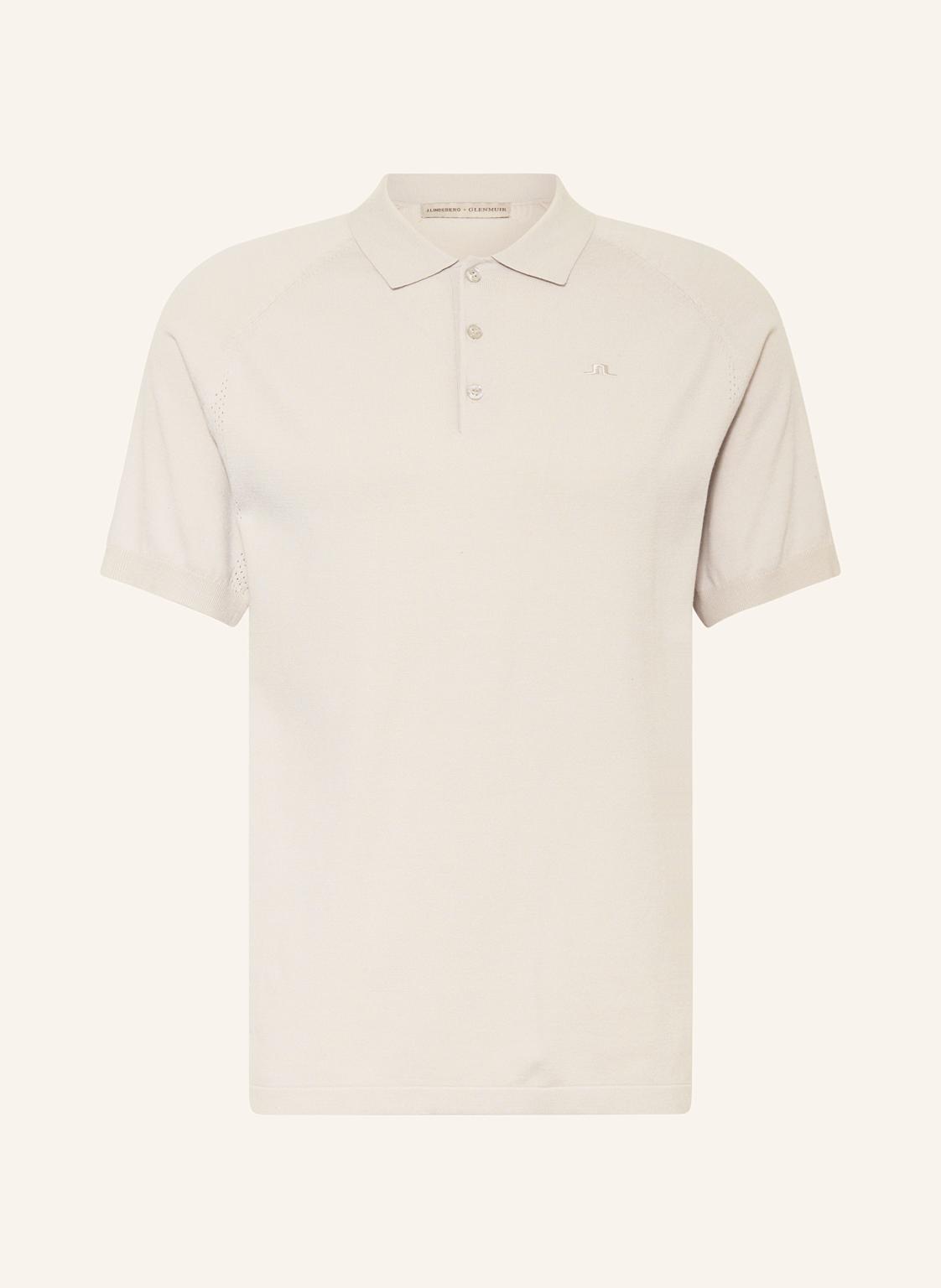 J.Lindeberg Strick-Poloshirt beige von J.LINDEBERG