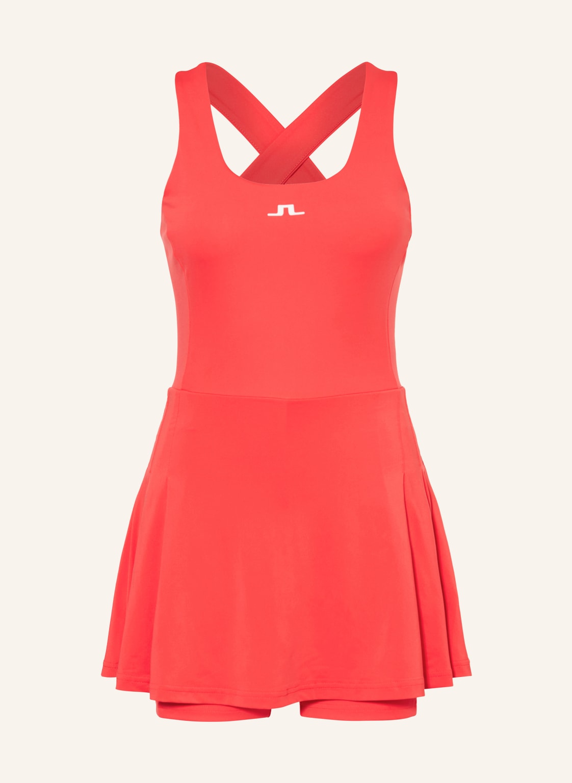 J.Lindeberg Tenniskleid rot von J.LINDEBERG