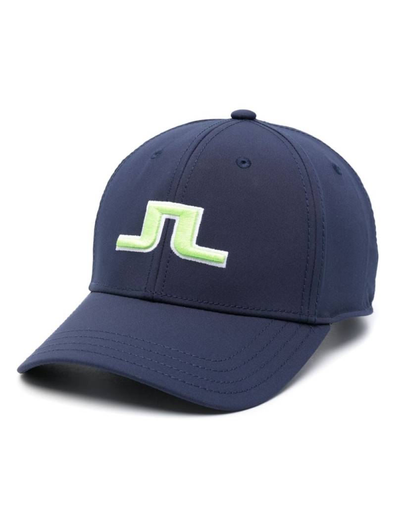 J.Lindeberg Angus logo-embroidered cap - Blue von J.Lindeberg