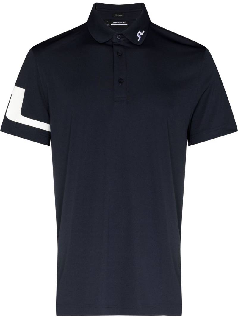 J.Lindeberg Heath Golf polo shirt - Blue von J.Lindeberg