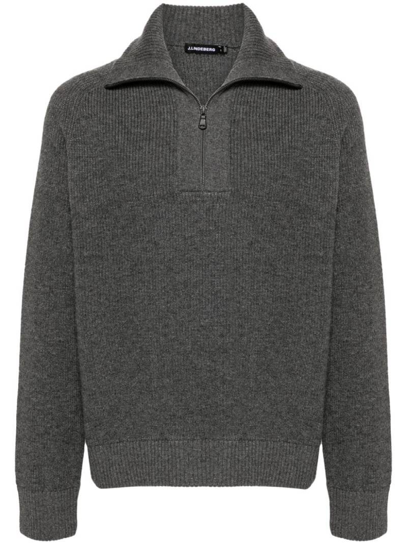 J.Lindeberg Wilmer sweater - Grey von J.Lindeberg