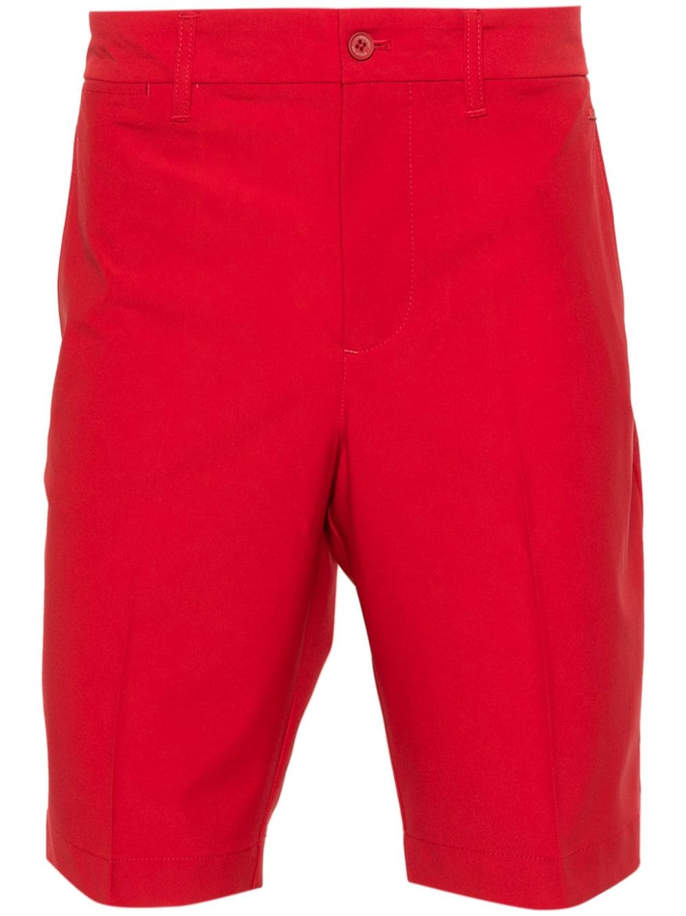 J.Lindeberg pressed-crease button-fastening shorts - Red von J.Lindeberg