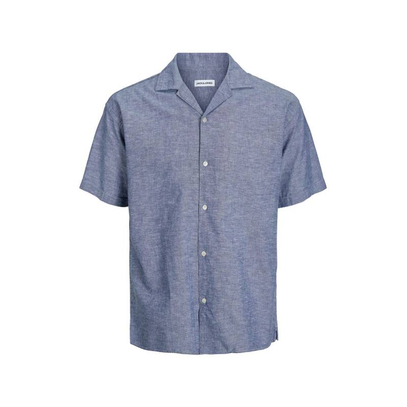 Hemd, Langarm Herren Blau Denim L von JACK & JONES