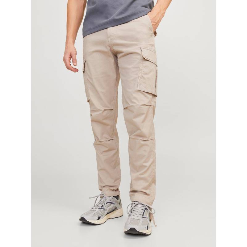 Hose Herren Beige L32/W29 von JACK & JONES