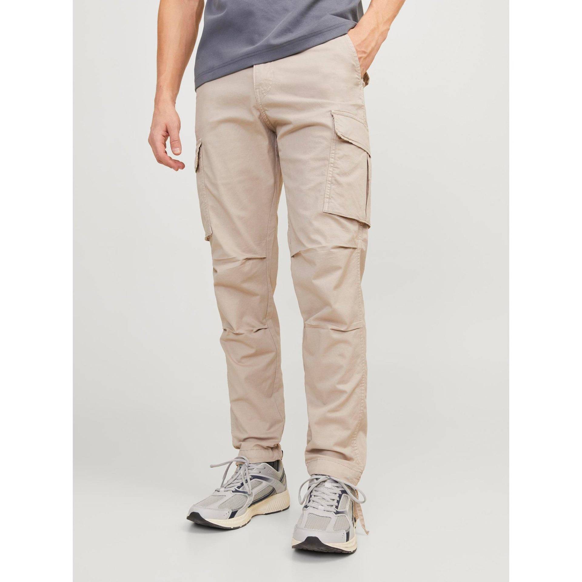 Hose Herren Beige L32/W30 von JACK & JONES