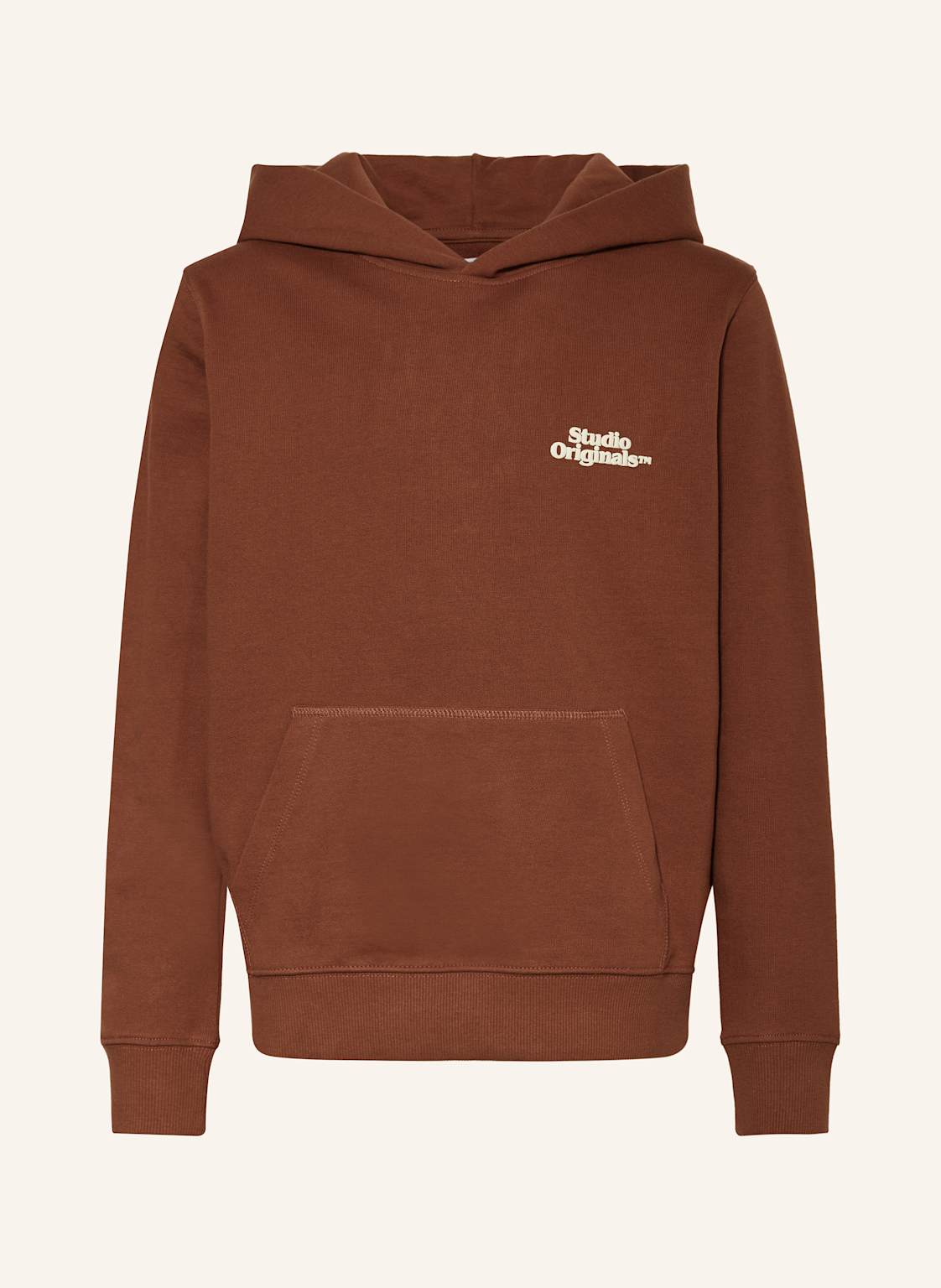 Jack&Jones Hoodie Jorparos braun von JACK&JONES