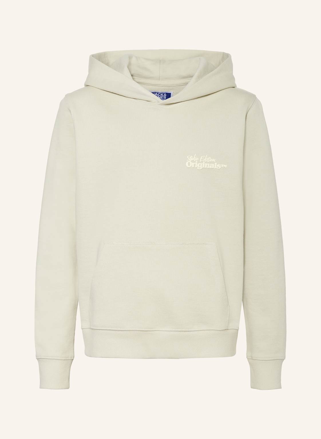 Jack&Jones Hoodie Jorparos grau von JACK&JONES