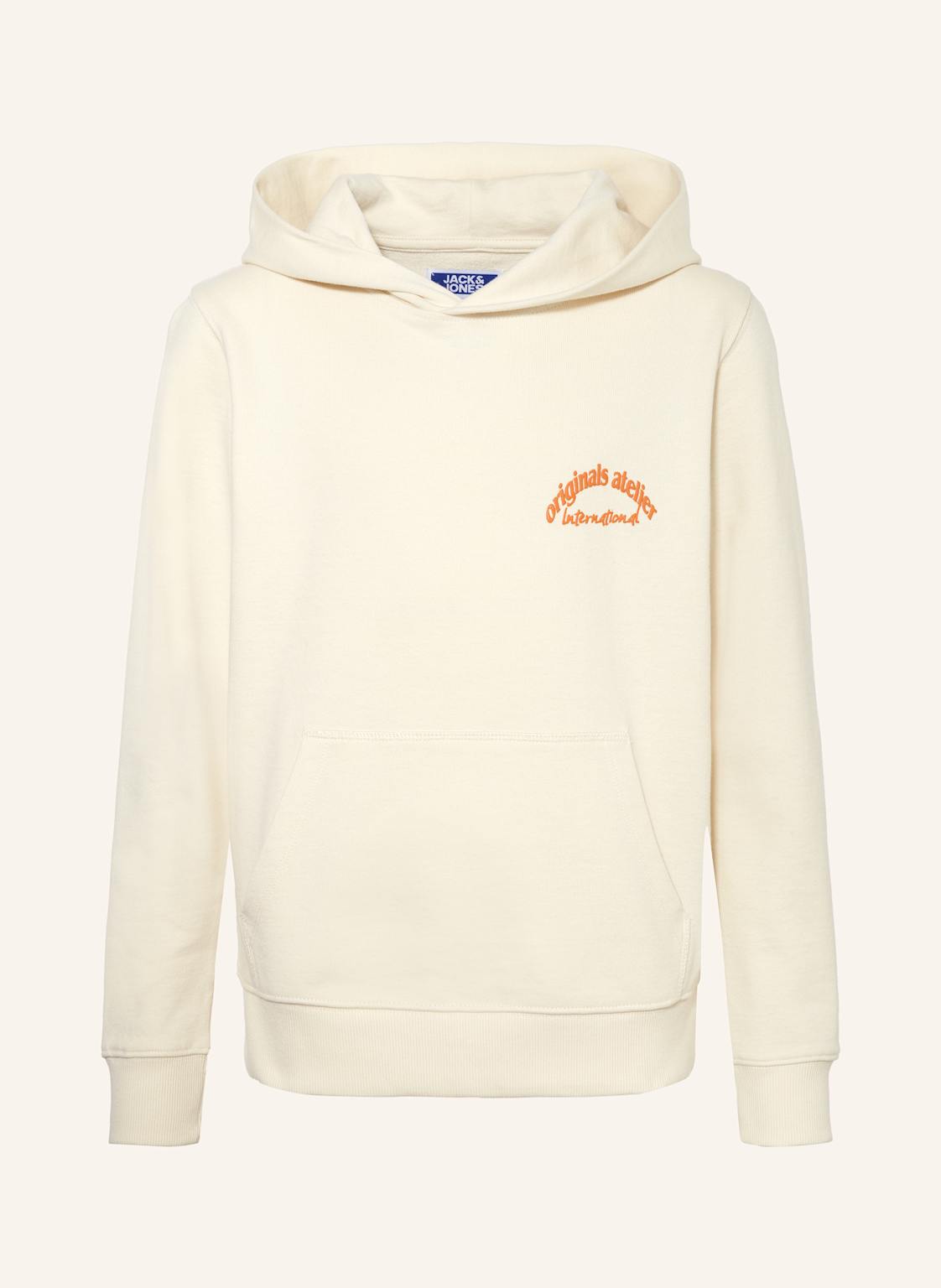 Jack&Jones Hoodie Jorparos weiss von JACK&JONES