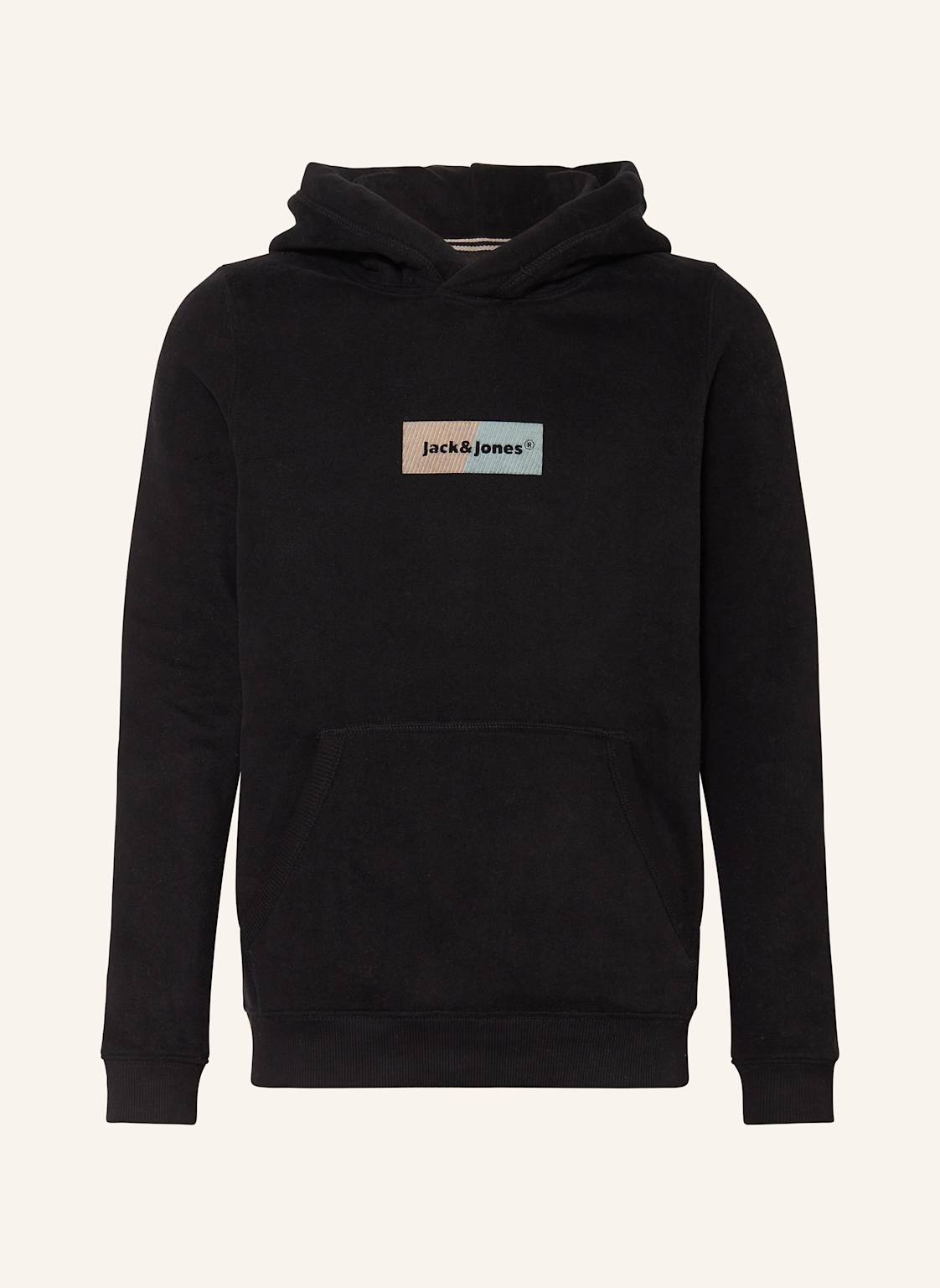 Jack&Jones Hoodie schwarz von JACK&JONES