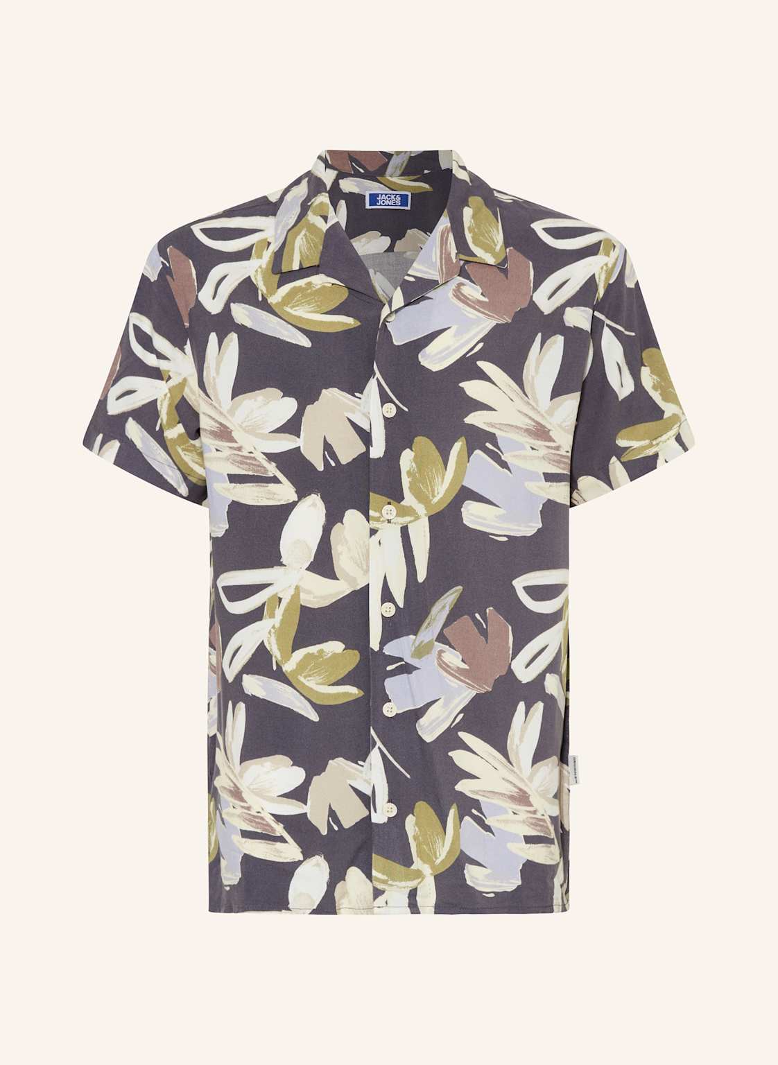 Jack&Jones Kurzarm-Hemd blau Jack&Jones Kurzarm-Hemd blau von JACK&JONES