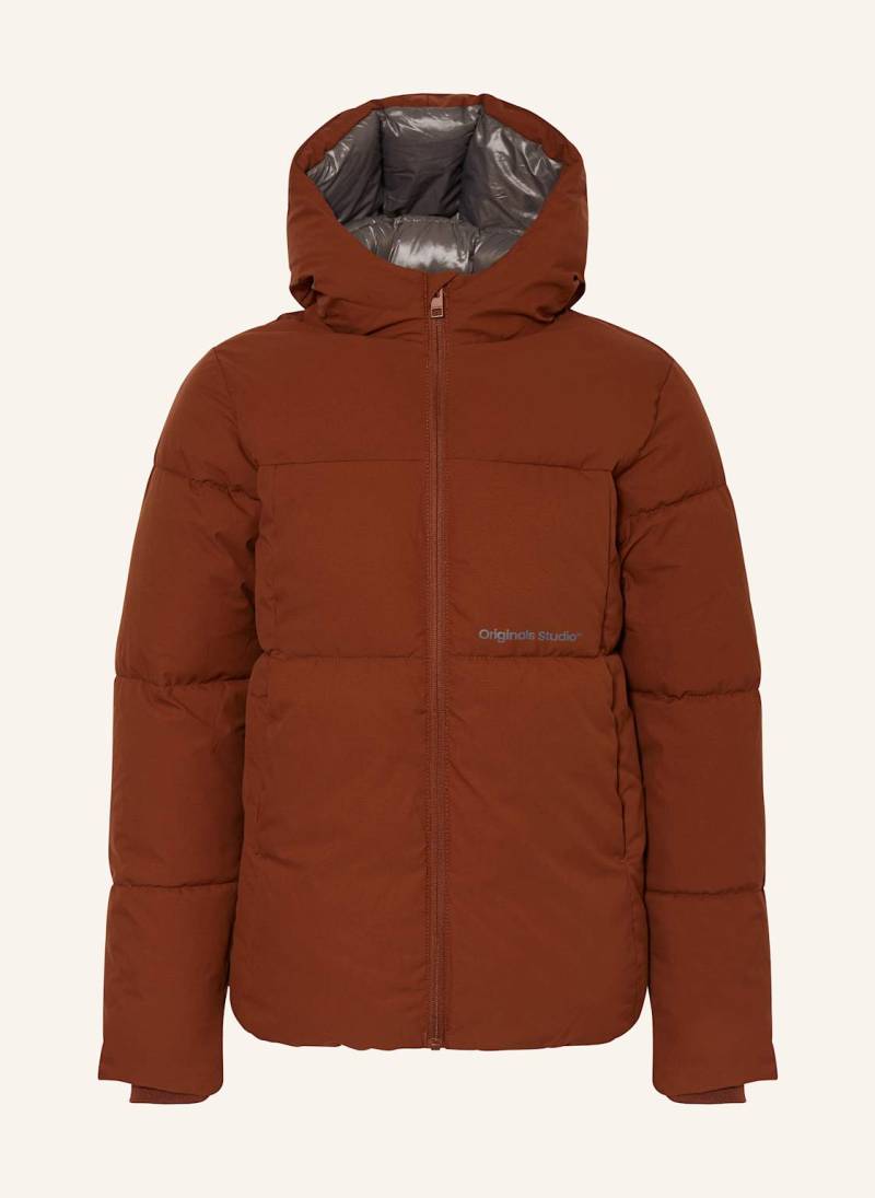 Jack&Jones Steppjacke braun von JACK&JONES