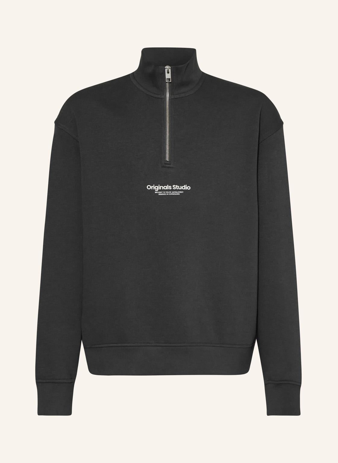 Jack&Jones Sweat-Troyer grau von JACK&JONES