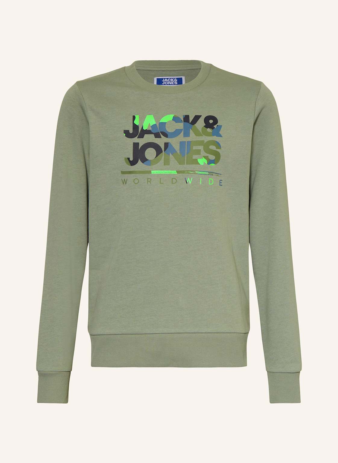 Jack&Jones Sweatshirt gruen von JACK&JONES