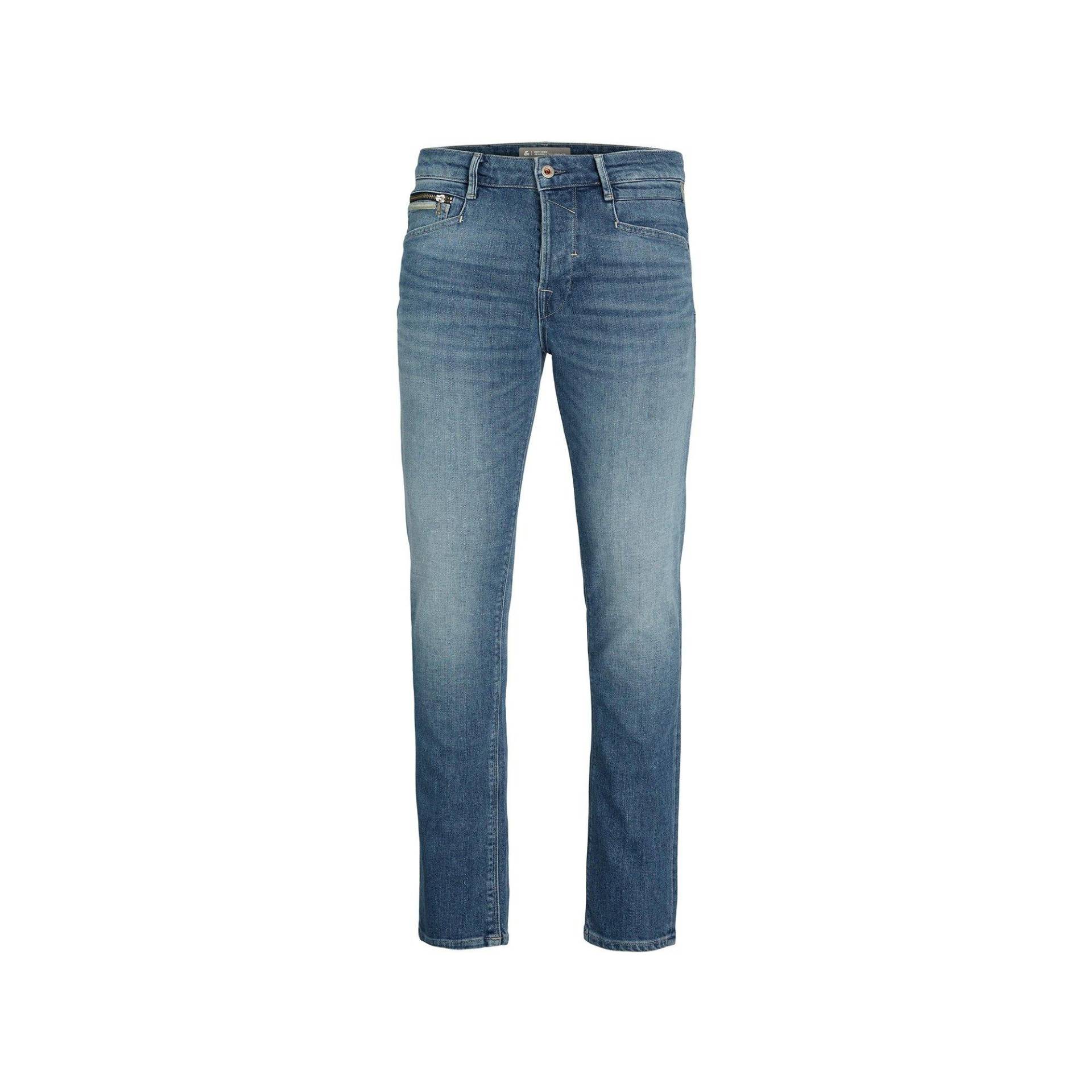 Jeans, Regular Fit Herren Hellblau L30/W34 von JACK & JONES