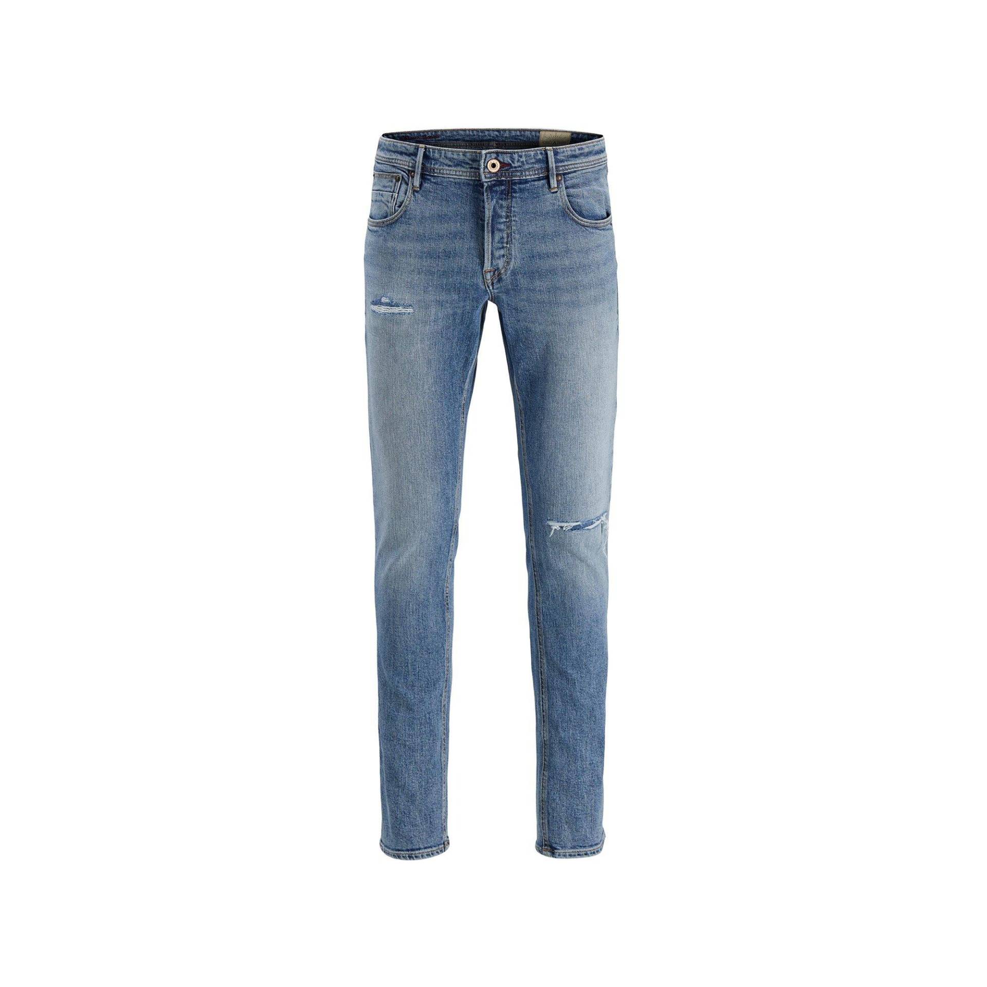 Jeans, Slim Fit Herren Mittelblau L30/W32 von JACK & JONES