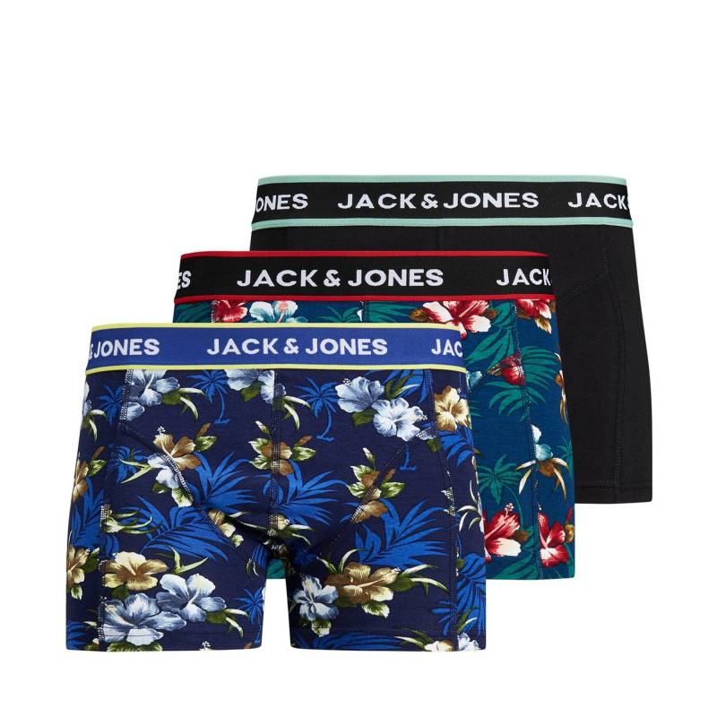 Jack & Jones - Triopack, Pantys, für Herren, Black, Größe M von Jack & Jones